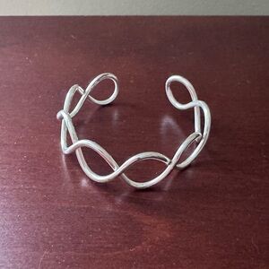 Elegant Silver-Toned Bracelet